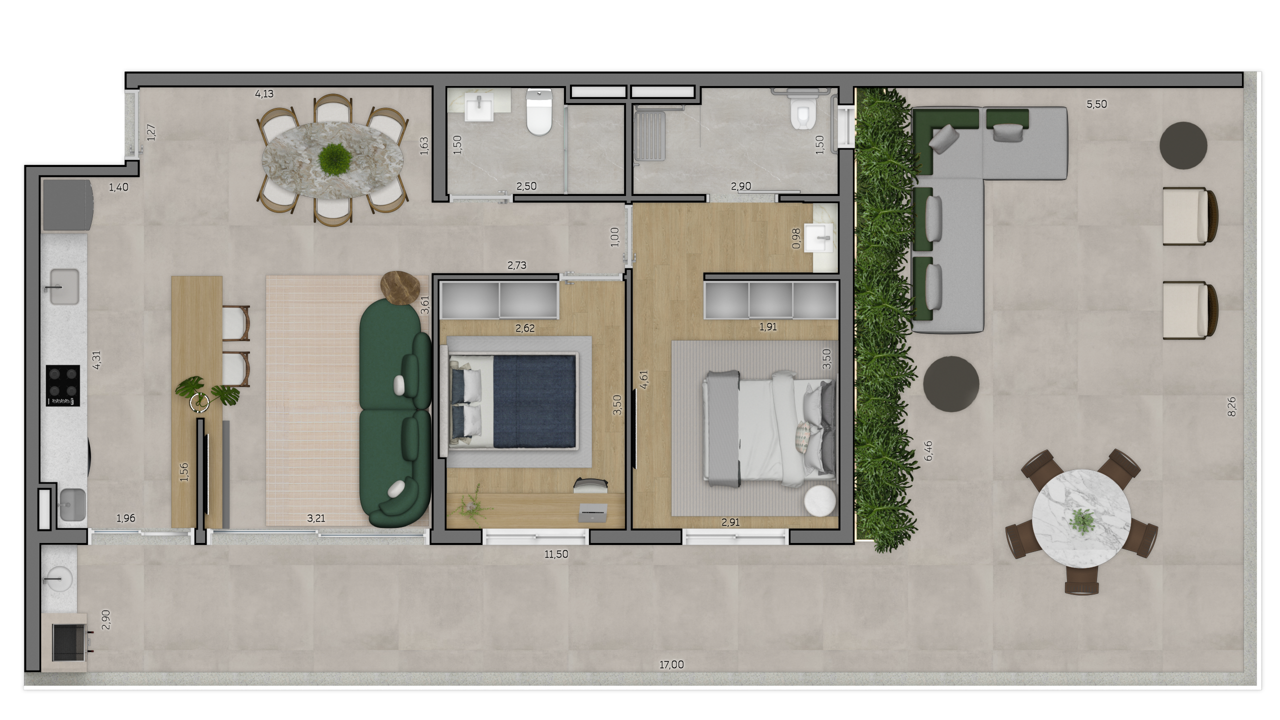 Apartamento Garden 05