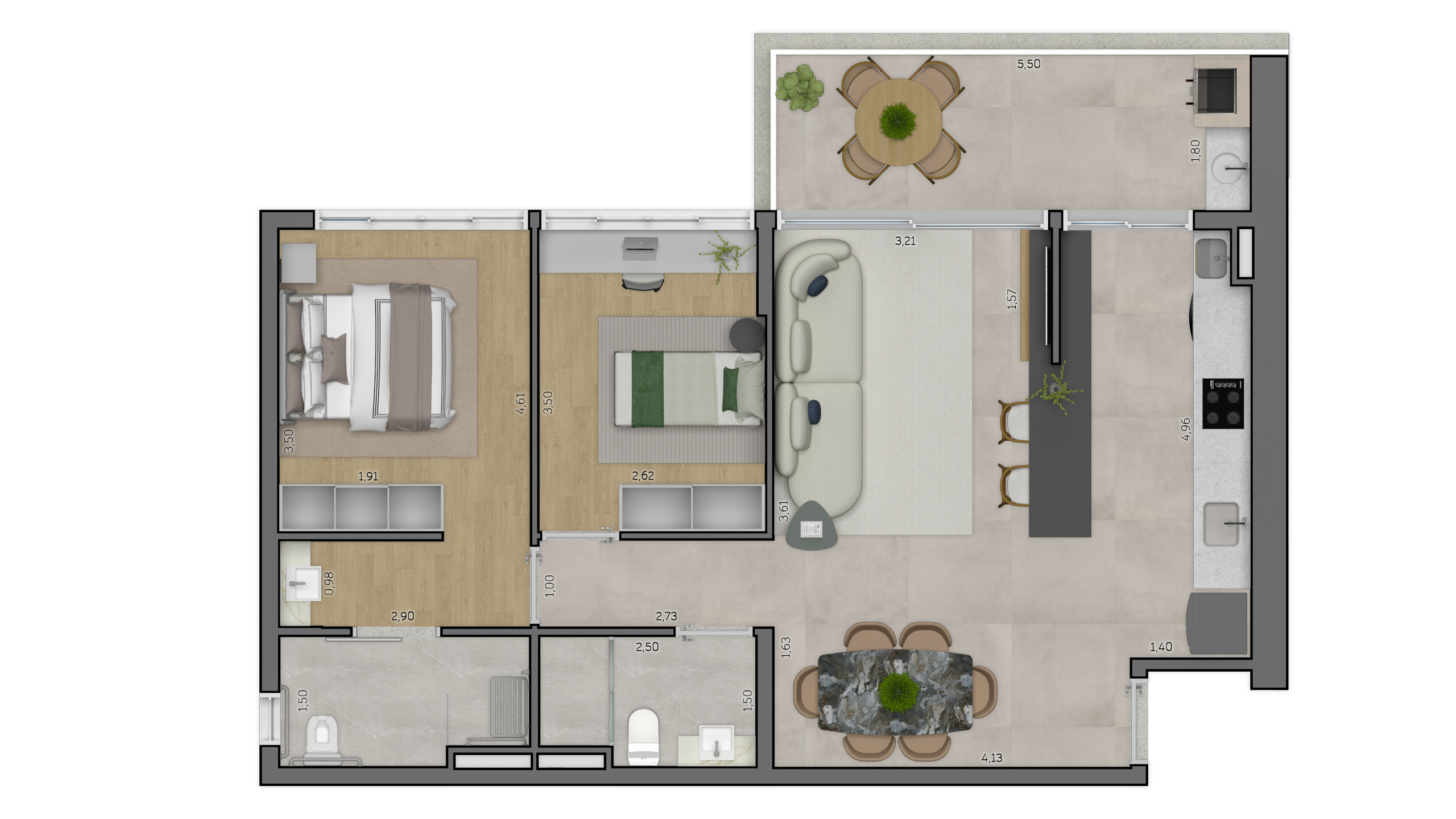 Apartamento Padrão 01
