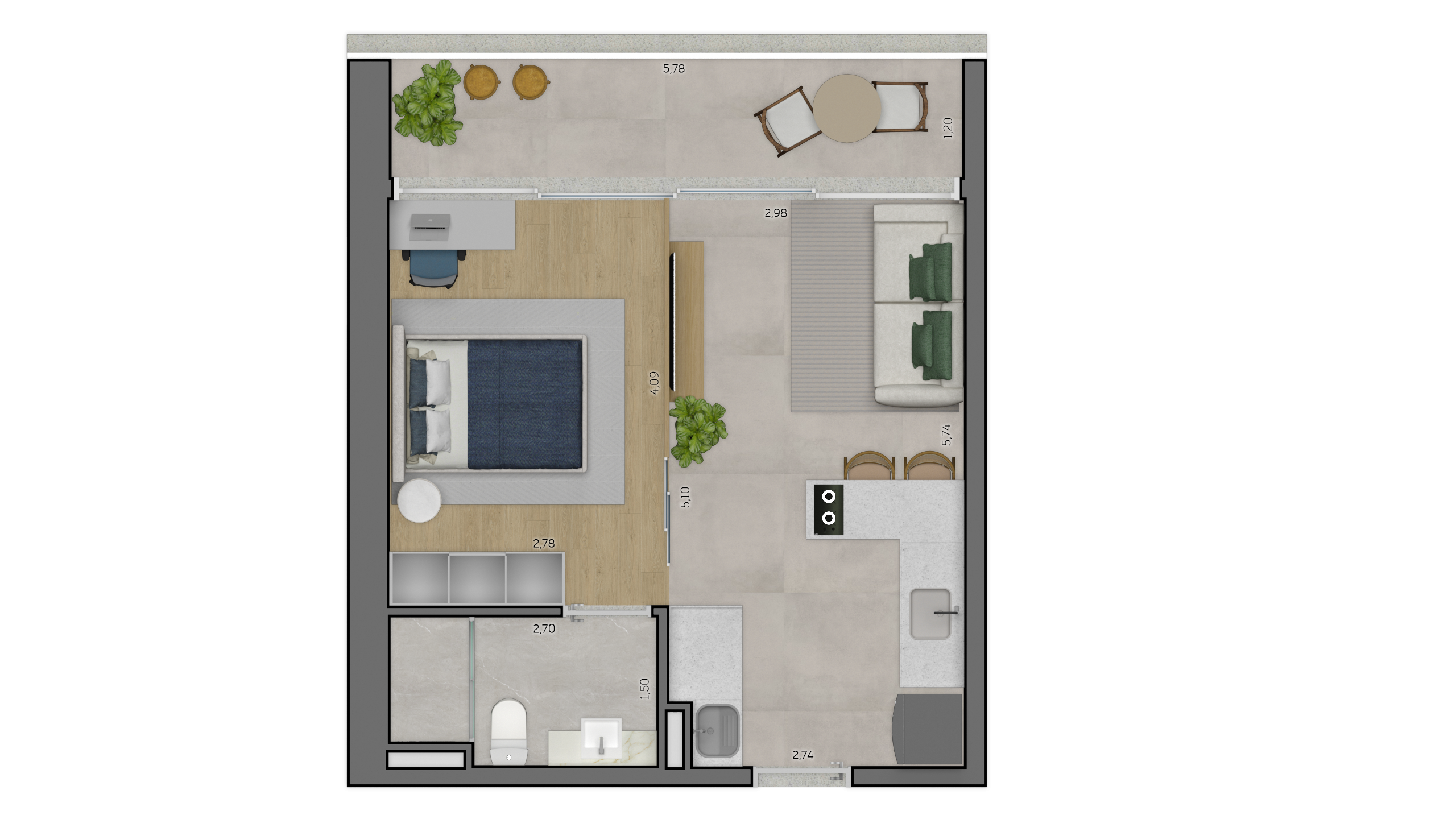 Apartamento Padrão 02