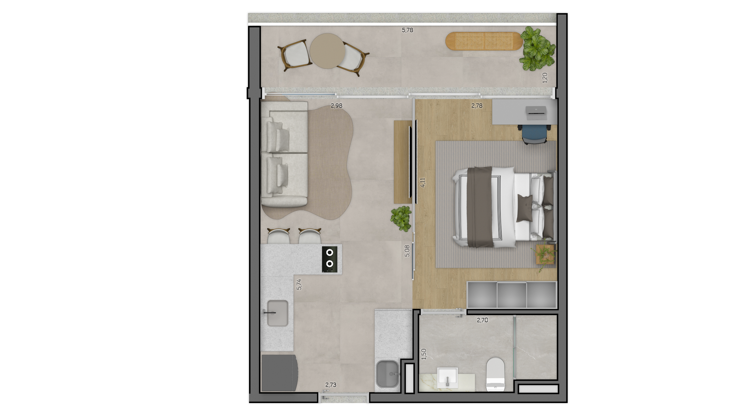 Apartamento Padrão 03