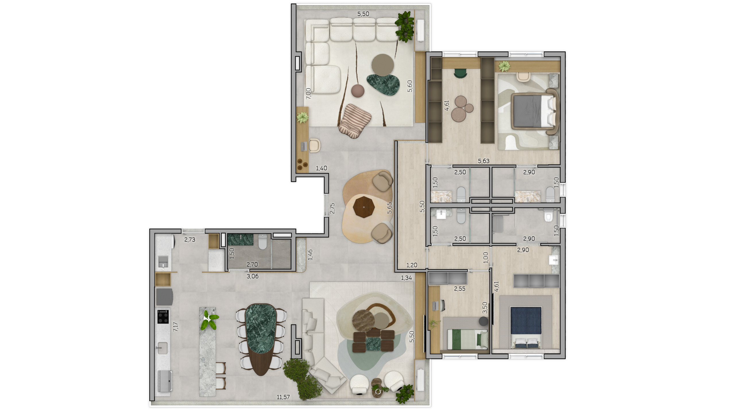 Apartamento Junção 04,05,06